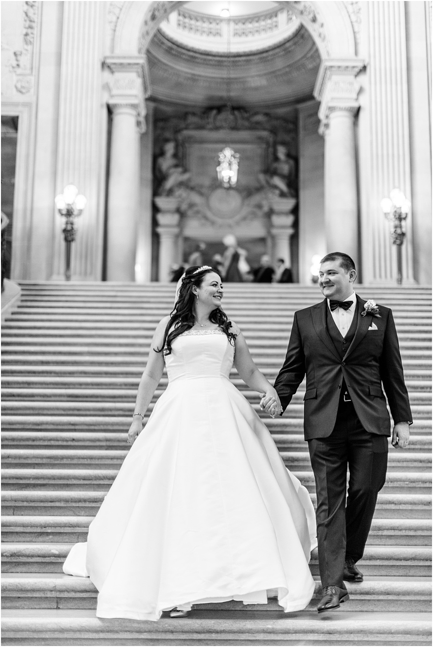Intimate San Francisco City Hall Wedding