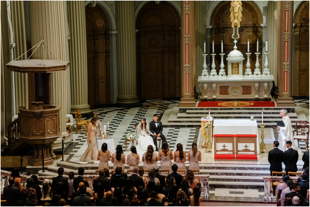 St. Ignatius Church Wedding Ceremony