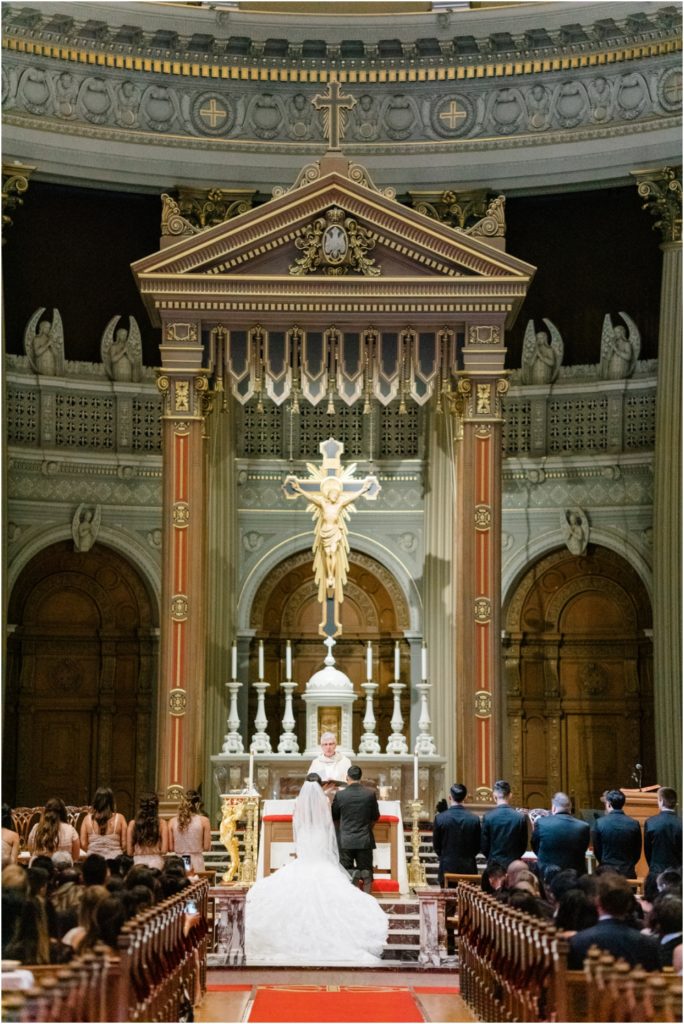 St. Ignatius Church Wedding Ceremony