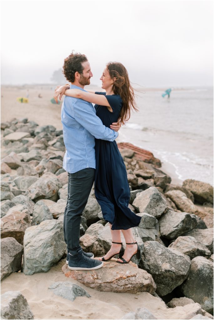 Chrissy Field Beach Engagement Session