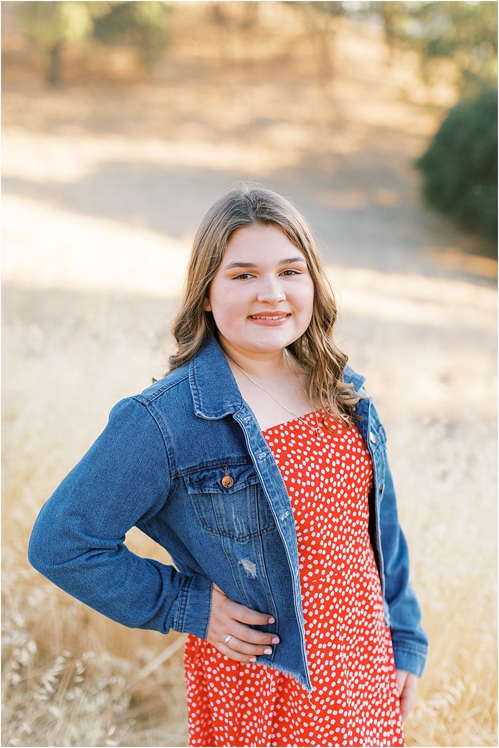 Walnut Creek Portrait Session with Aubrey at Old Borges Ranch