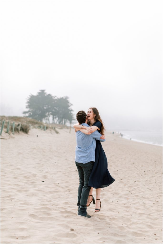 Chrissy Field Beach Engagement Session