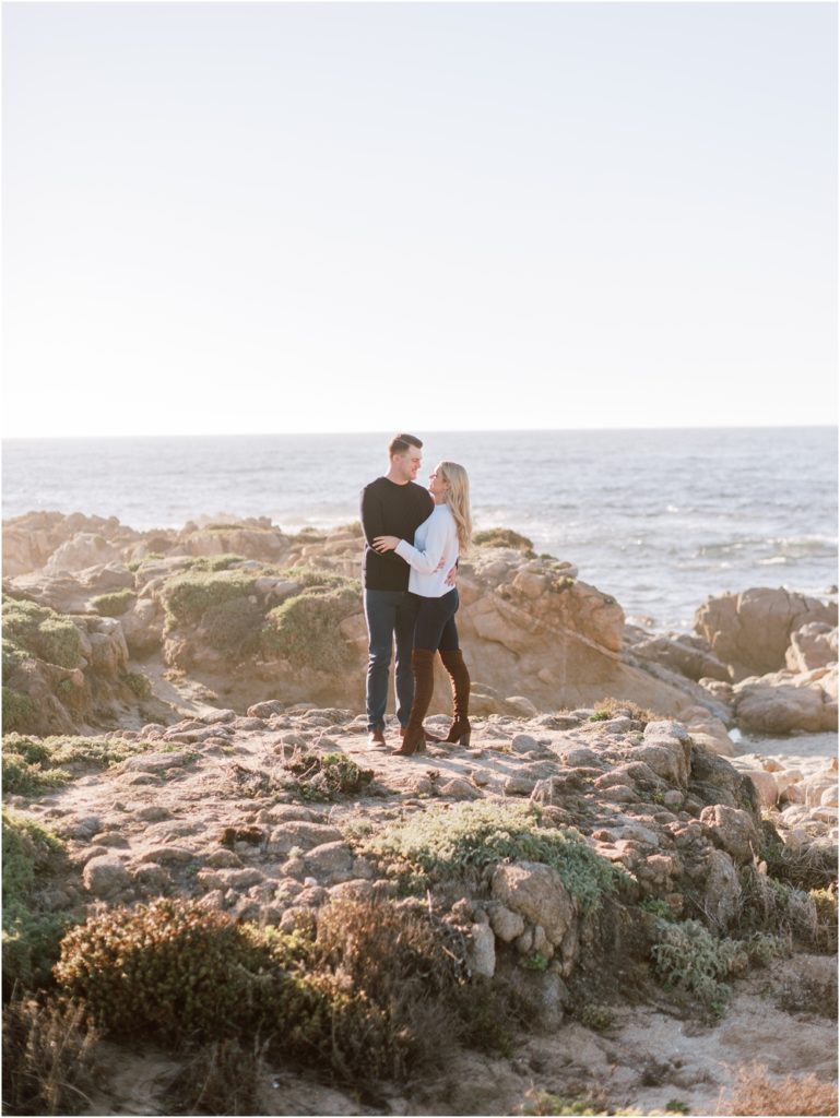 Chase Rader Engaged Big Sur Engagement Session with Chase & Raleigh