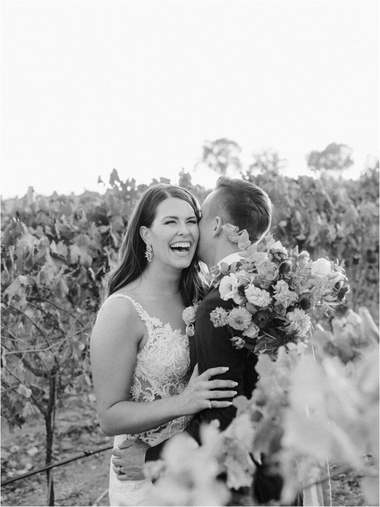 Warm Jewel Tone Fall Inspired Hanford Ranch Winery Wedding