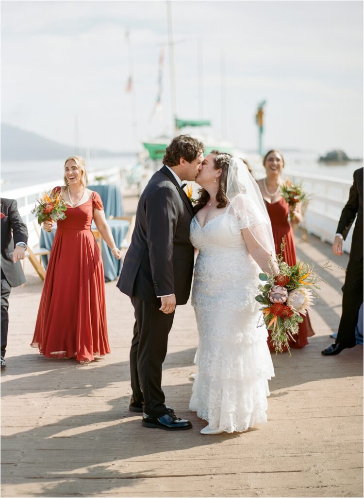 Fall Inspired Pebble Beach Wedding