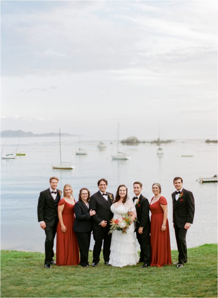 Fall Inspired Pebble Beach Wedding