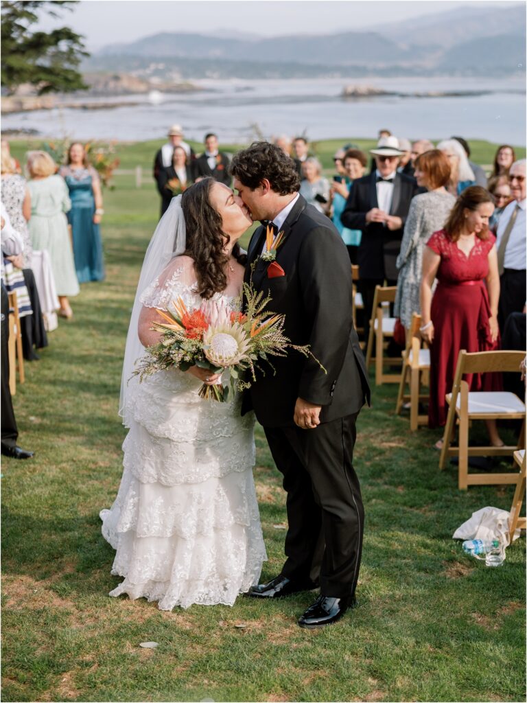 Fall-Inspired Pebble Beach Wedding